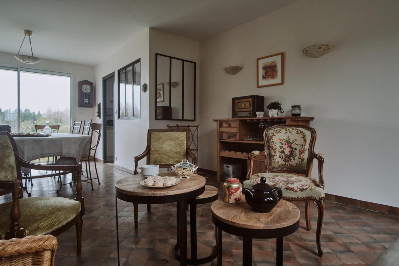 A L'Ombre Des Pommiers Hotell Ergué-Gabéric Exteriör bild